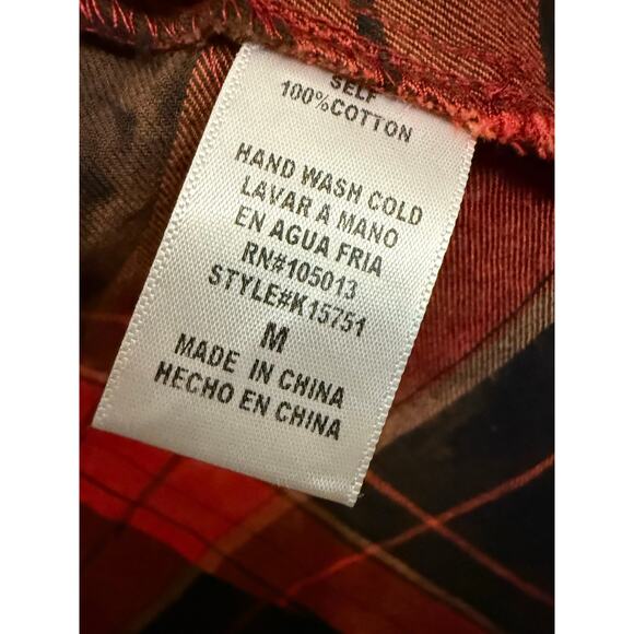 Savannah Jane duster vest southwestern grunge embroidered raw edges M NWOT - Picture 6 of 11